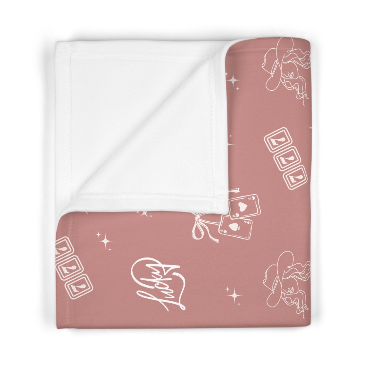 Lucky Cowgirl Baby Blanket | Soft Western Nursery Essential