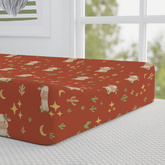 Desert Dreamer Baby Changing Pad Cover | Western Nursery Essential