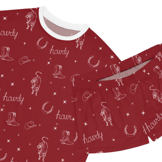 Howdy Women's Short Pajama Set