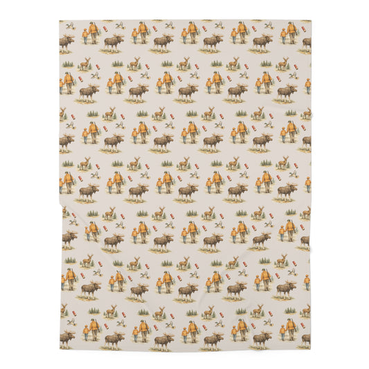 Little Hunting Buddy Baby Swaddle | Western Newborn Swaddle