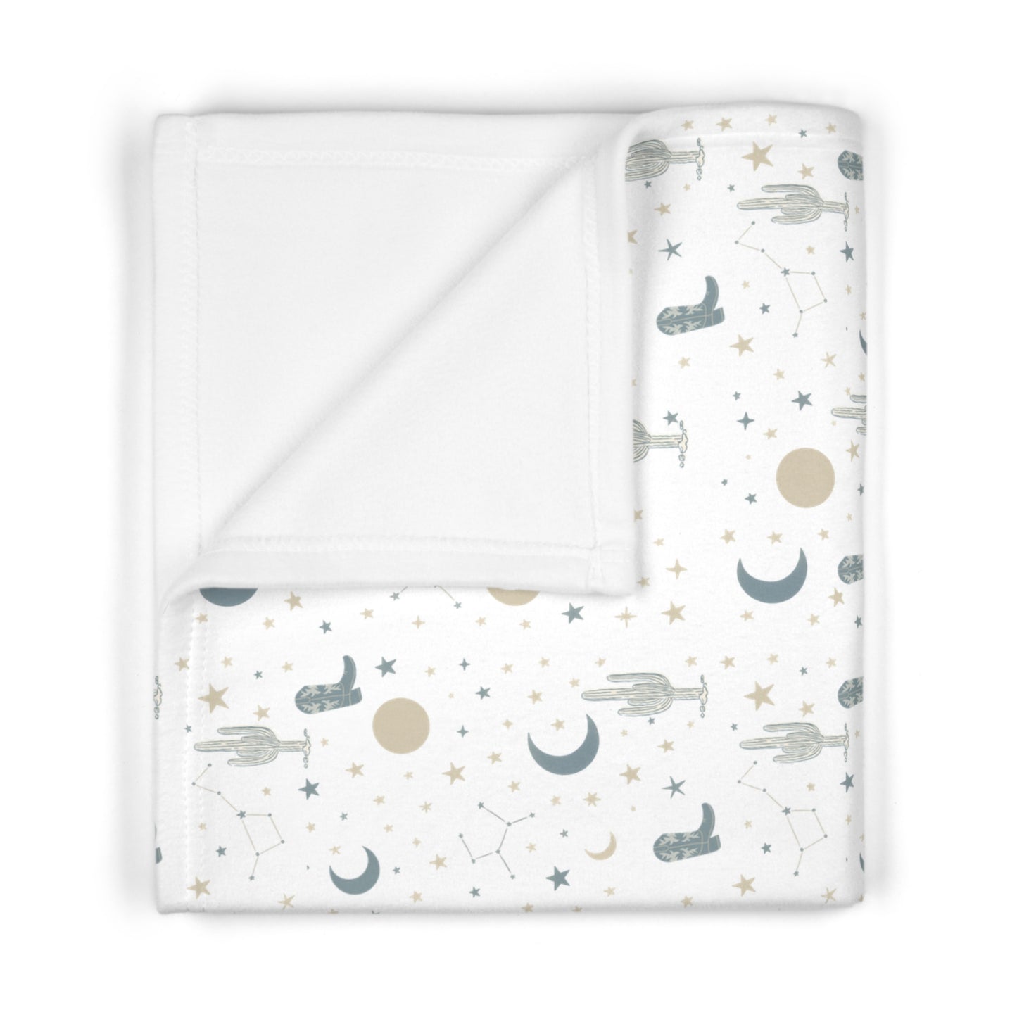 Moonlit Mesa Baby Blanket | Soft Western Nursery Essential