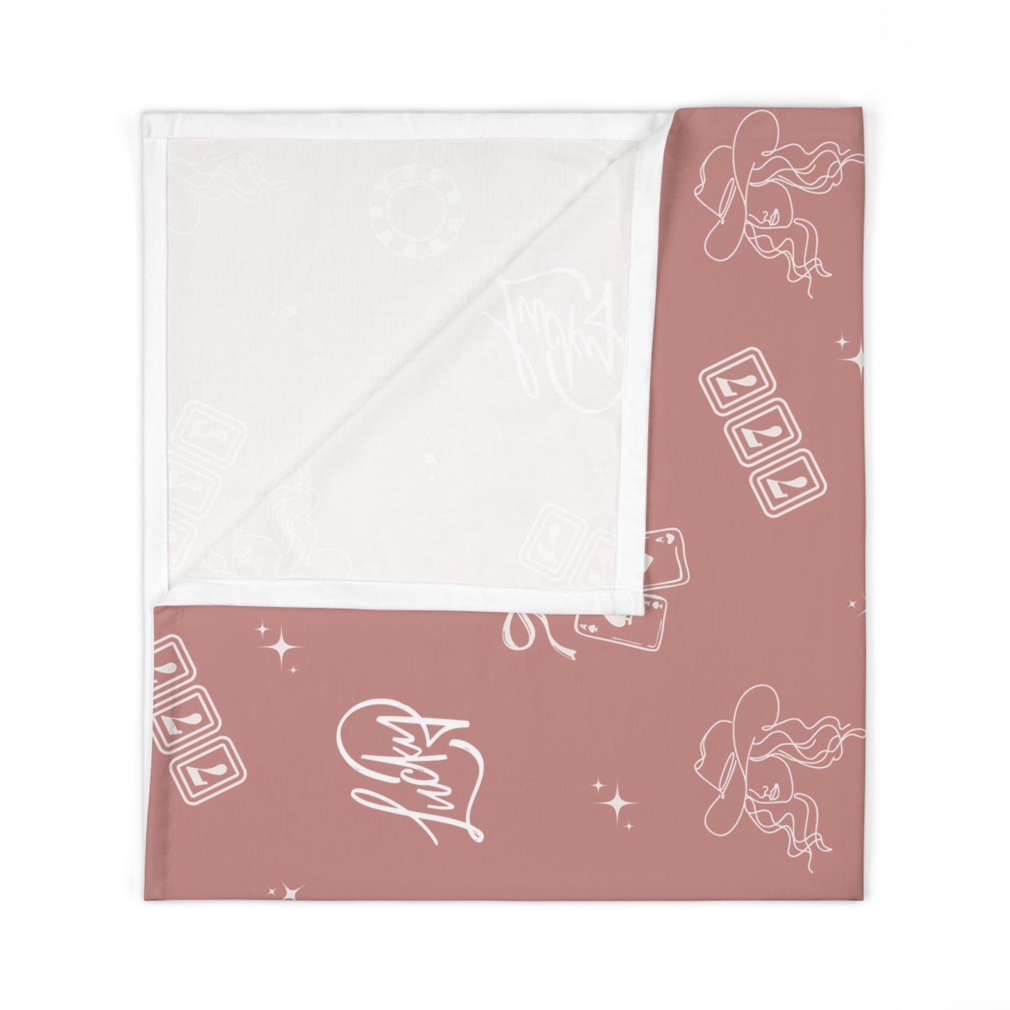 Lucky Cowgirl Baby Swaddle | Western Newborn Swaddle
