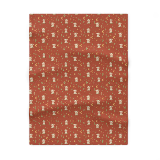Desert Dreamer Baby Blanket | Soft Western Nursery Essential