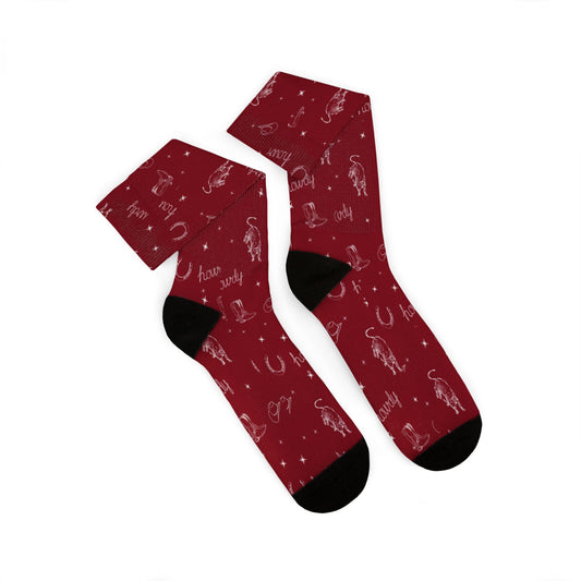 Howdy Riding Socks