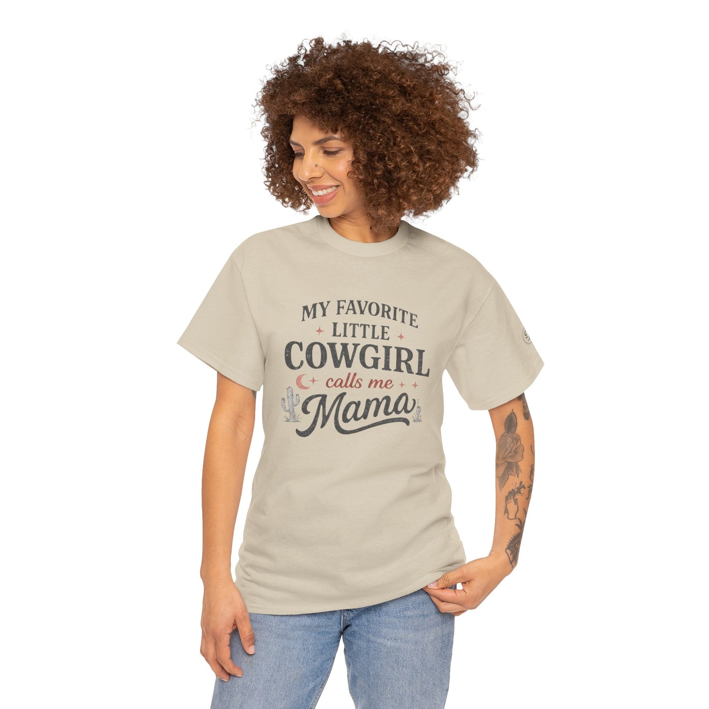 My Favorite Little Cowgirl Calls Me Mama Tee | Everyday Graphic T-Shirt