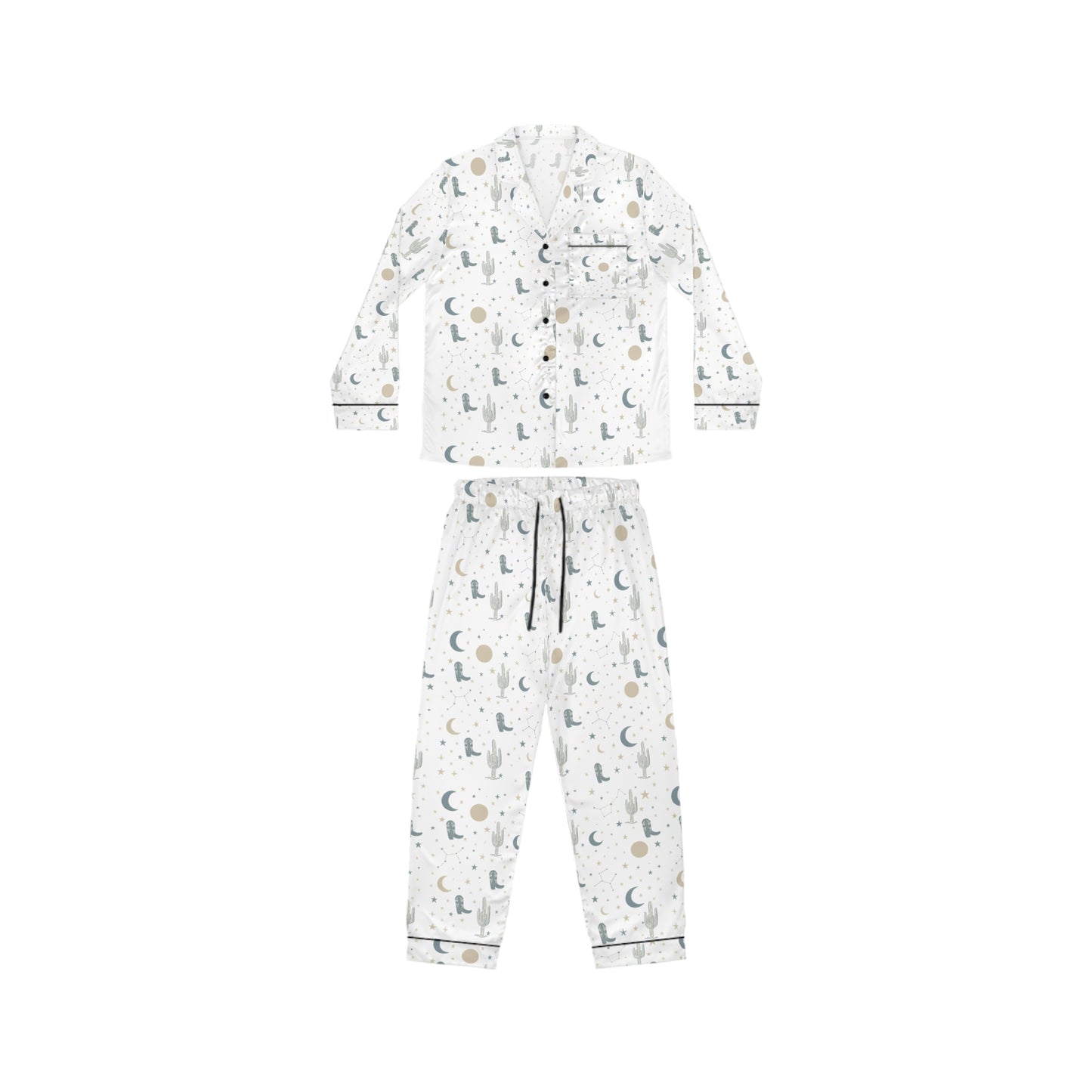 Moonlite Mesa Satin Pajama Set | Women's Sleepwear