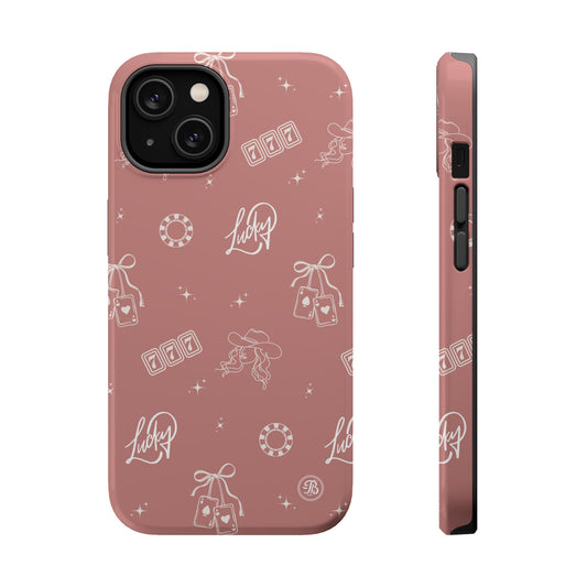 Lucky Cowgirl  | MagSafe® Impact Phone Case