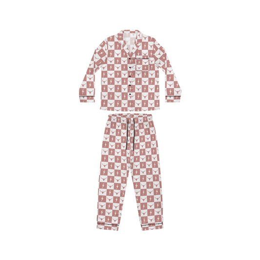 Longhorn Lightning Satin Pajama Set | Women's Sleepwear