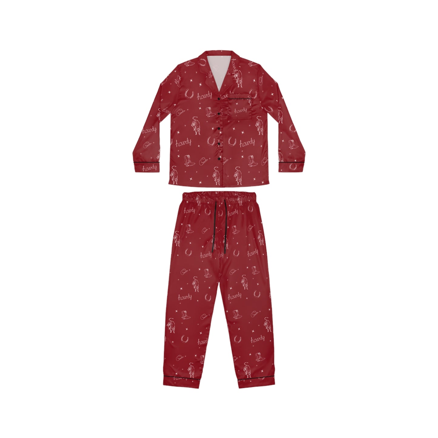 Howdy Satin Pajama Set | Women's Sleepwear