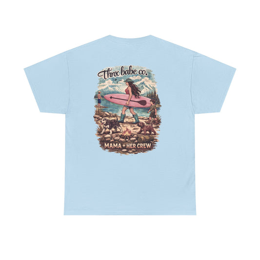 Paddle Board Cowgirl & Crew Tee