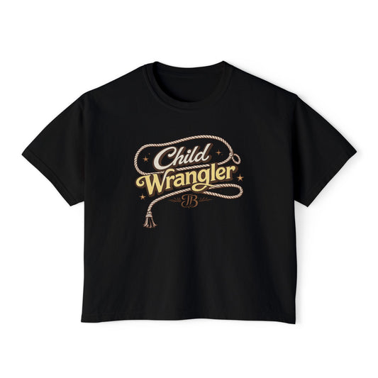Child Wrangler Boxy Tee | Vintage Western Graphic Tee