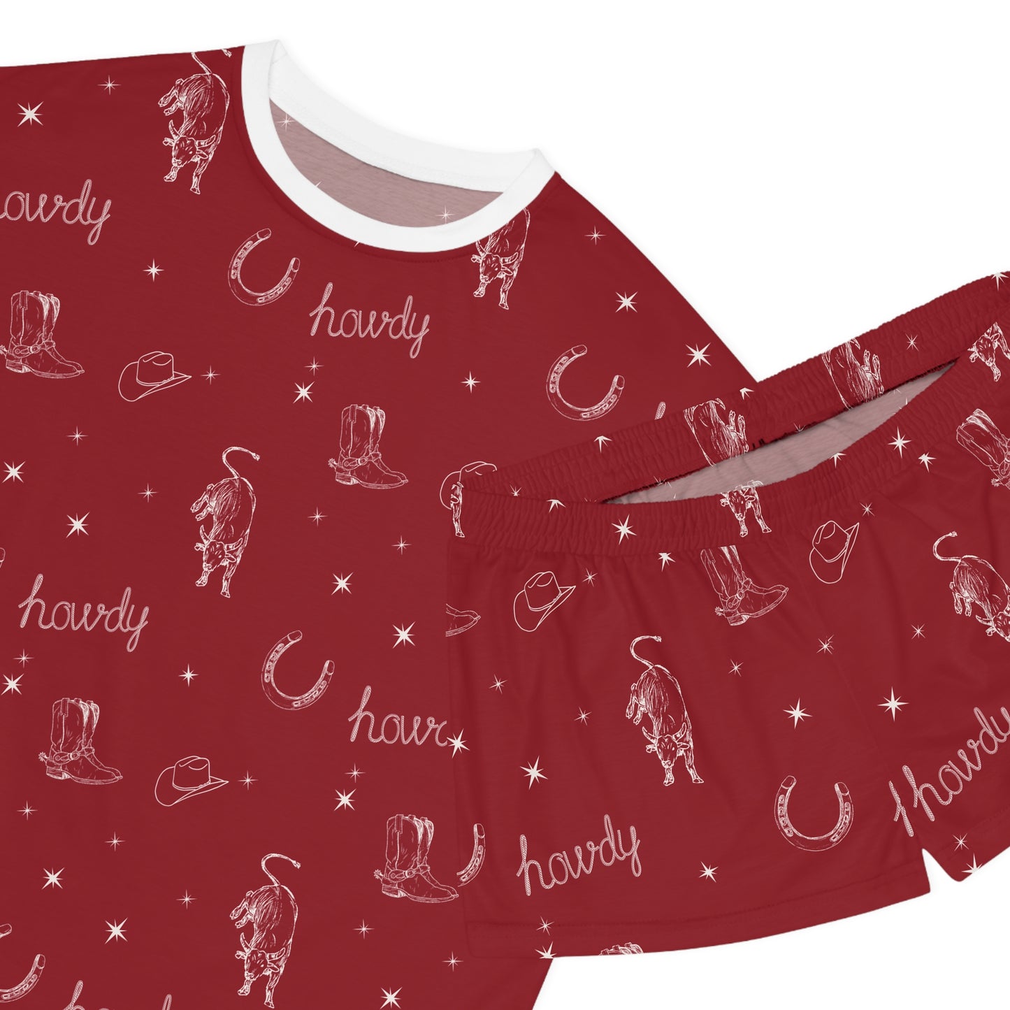 Howdy Women's Short Pajama Set