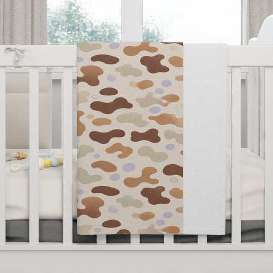 Western Camo Baby Blanket | Modern Camo Nursery Essential