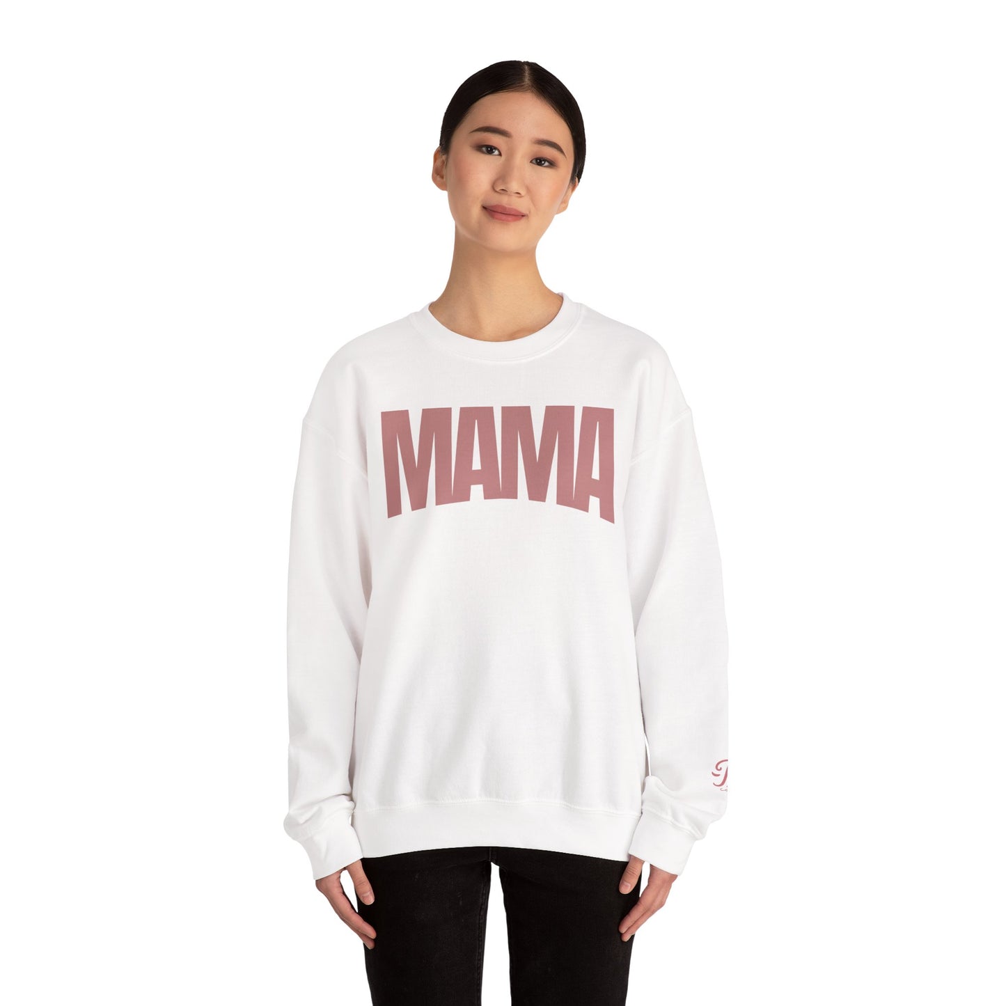 Mama Crewneck Sweatshirt | Cozy Motherhood Pullover