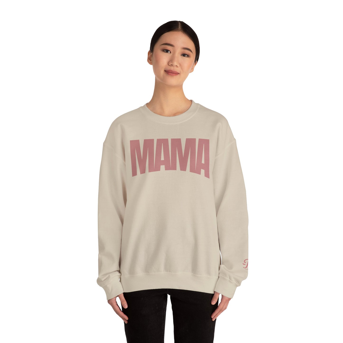 Mama Crewneck Sweatshirt | Cozy Motherhood Pullover
