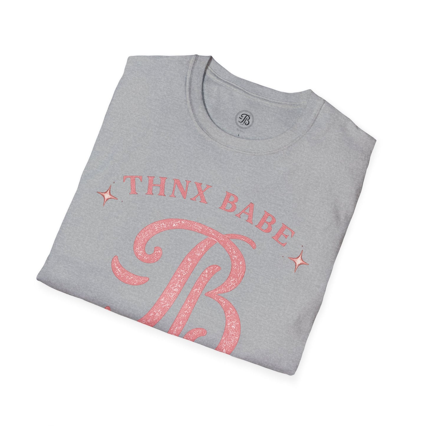 Thnx Babe Co. Vintage Logo Tee | Soft Everyday Graphic T-Shirt