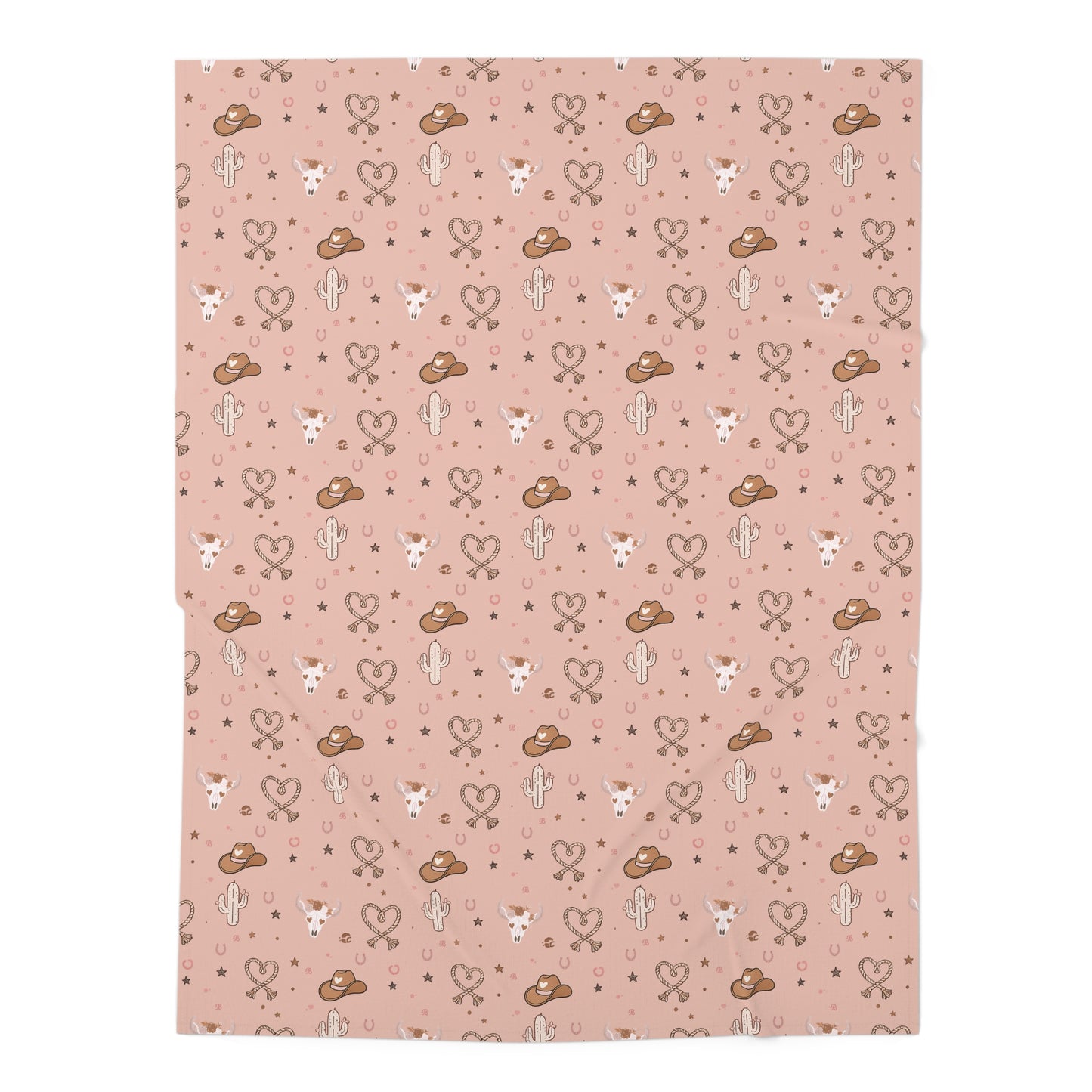 Prairie Hearts Baby Swaddle | Valentine’s Day Western Swaddle
