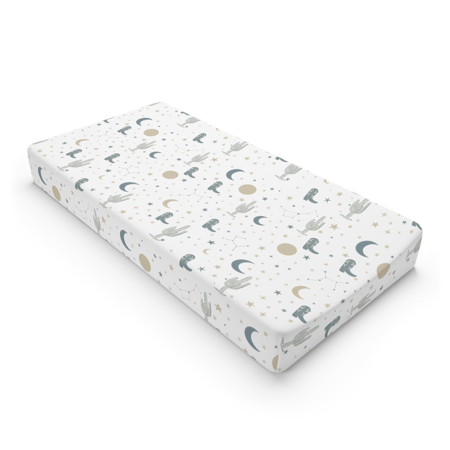 Moonlit Mesa Baby Changing Pad Cover | Western Nursery Essential