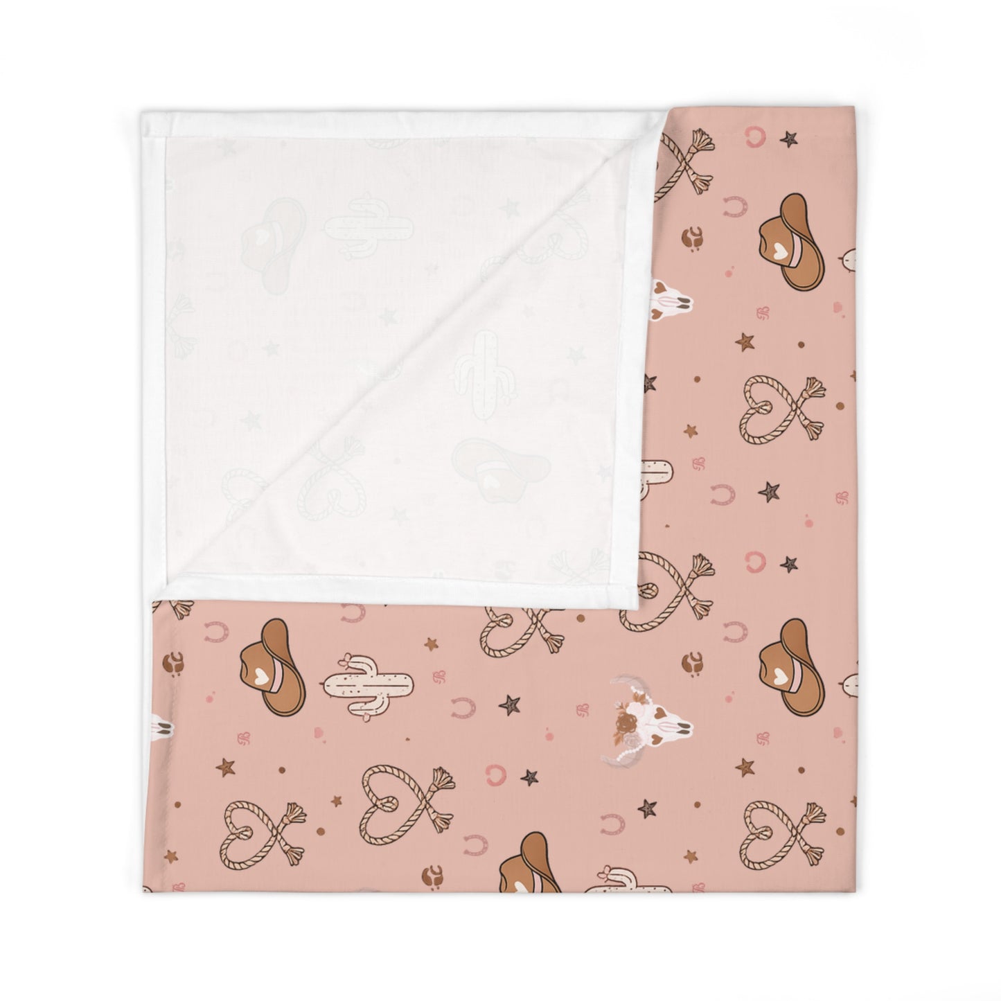 Prairie Hearts Baby Swaddle | Valentine’s Day Western Swaddle