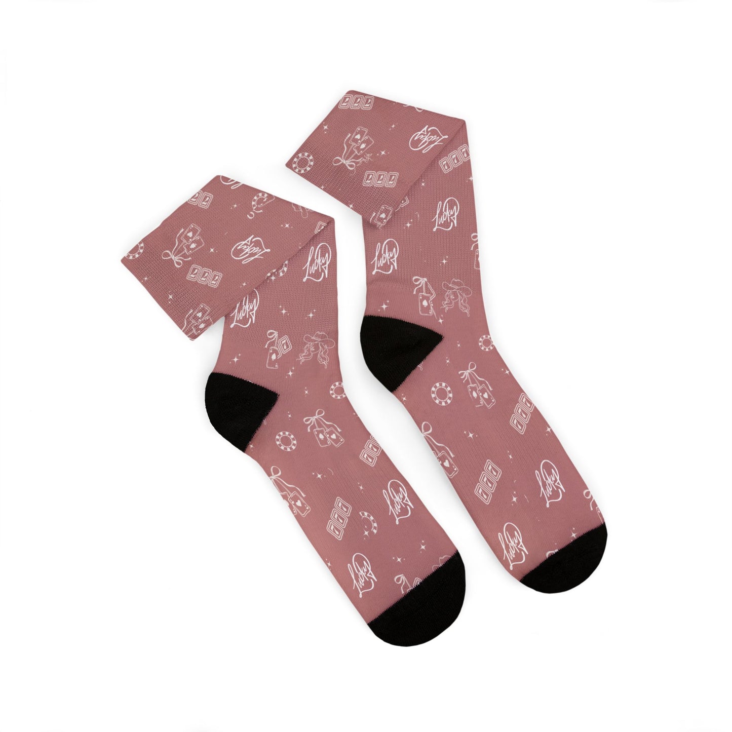 Lucky Cowgirl Riding Socks