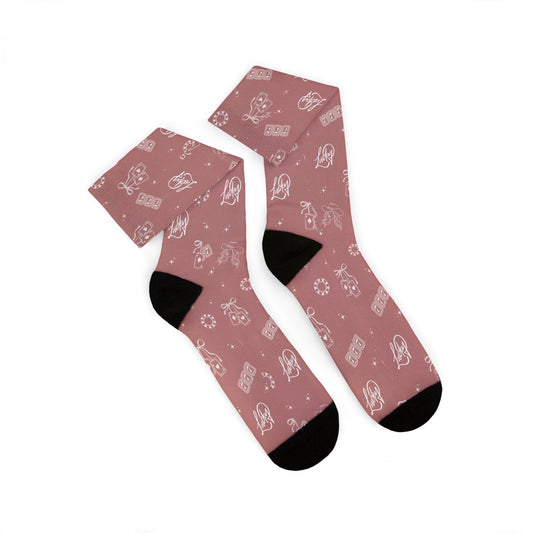 Lucky Cowgirl Riding Socks