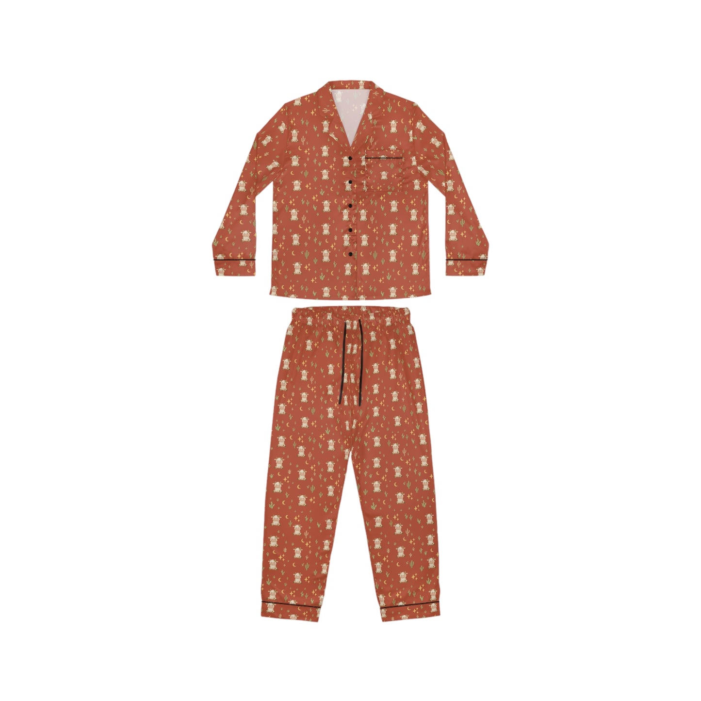 Desert Dreamer Satin Pajama Set | Women's Sleepwear