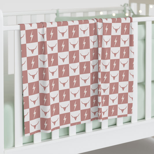 Longhorn Lightning Baby Swaddle