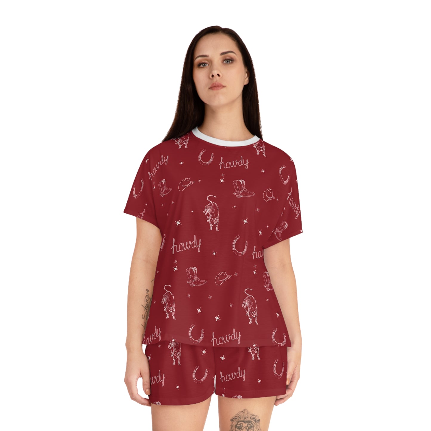 Howdy Women's Short Pajama Set
