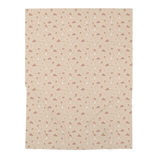 Dusty Rose Cowgirl  Baby Swaddle | Western Newborn Swaddle