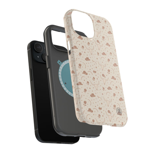 Dusty Rose Cowgirl | MagSafe® Impact Phone Case
