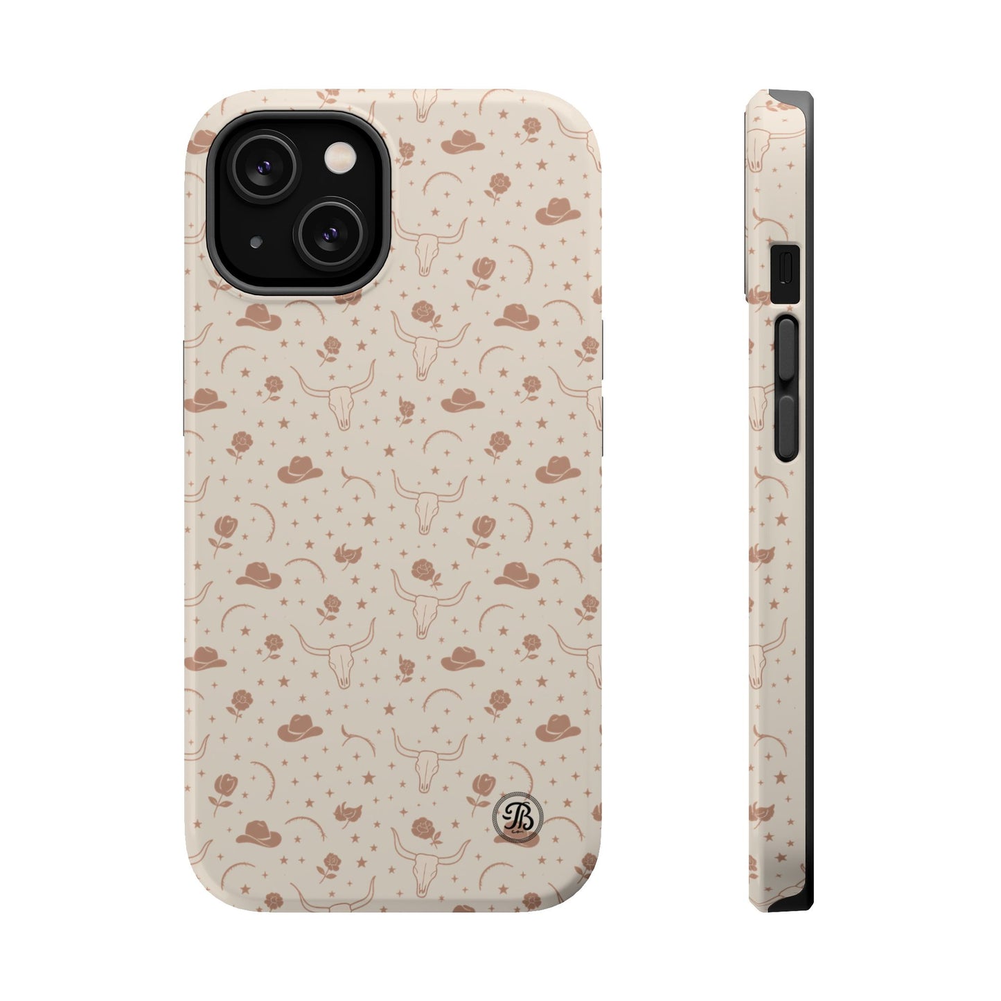 Dusty Rose Cowgirl | MagSafe® Impact Phone Case
