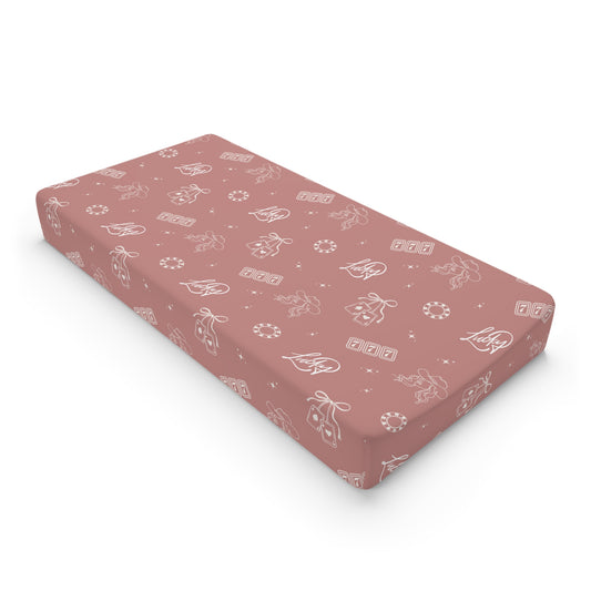 Lucky Cowgirl Changing Pad Cover | Western Nursery Essential