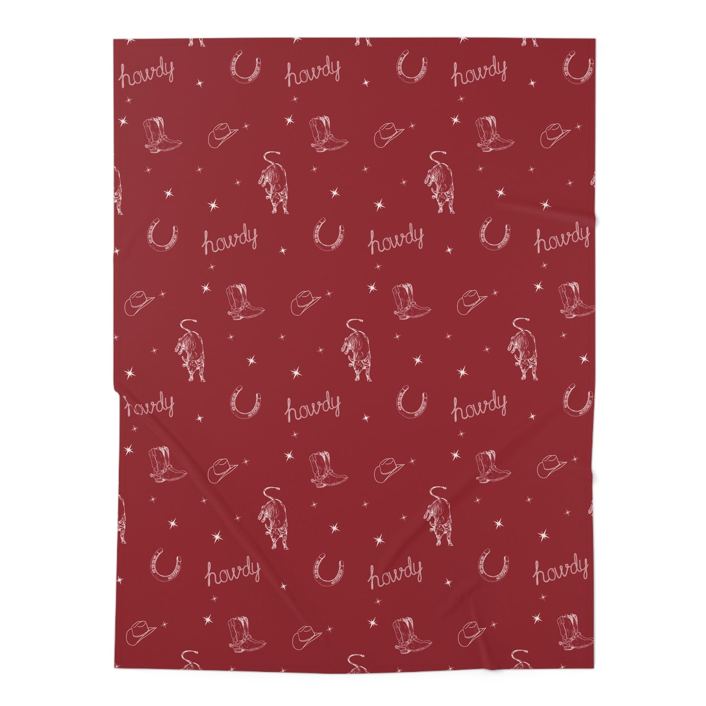 Howdy Baby Swaddle | Western Newborn Swaddle