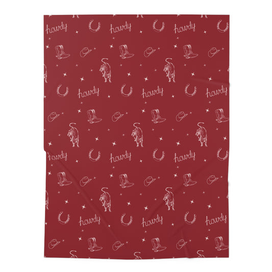 Howdy Baby Swaddle | Western Newborn Swaddle