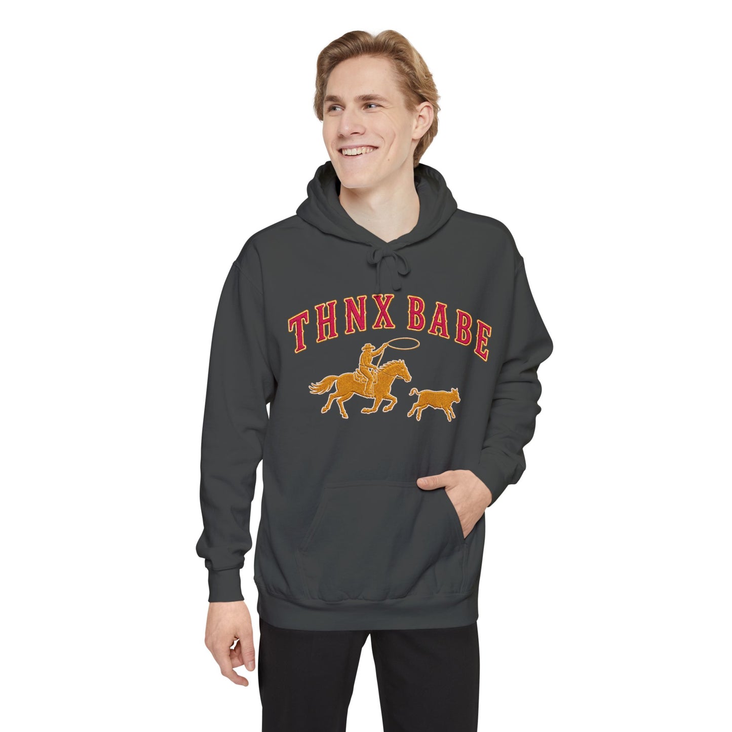 Unisex Garment-Dyed Hoodie