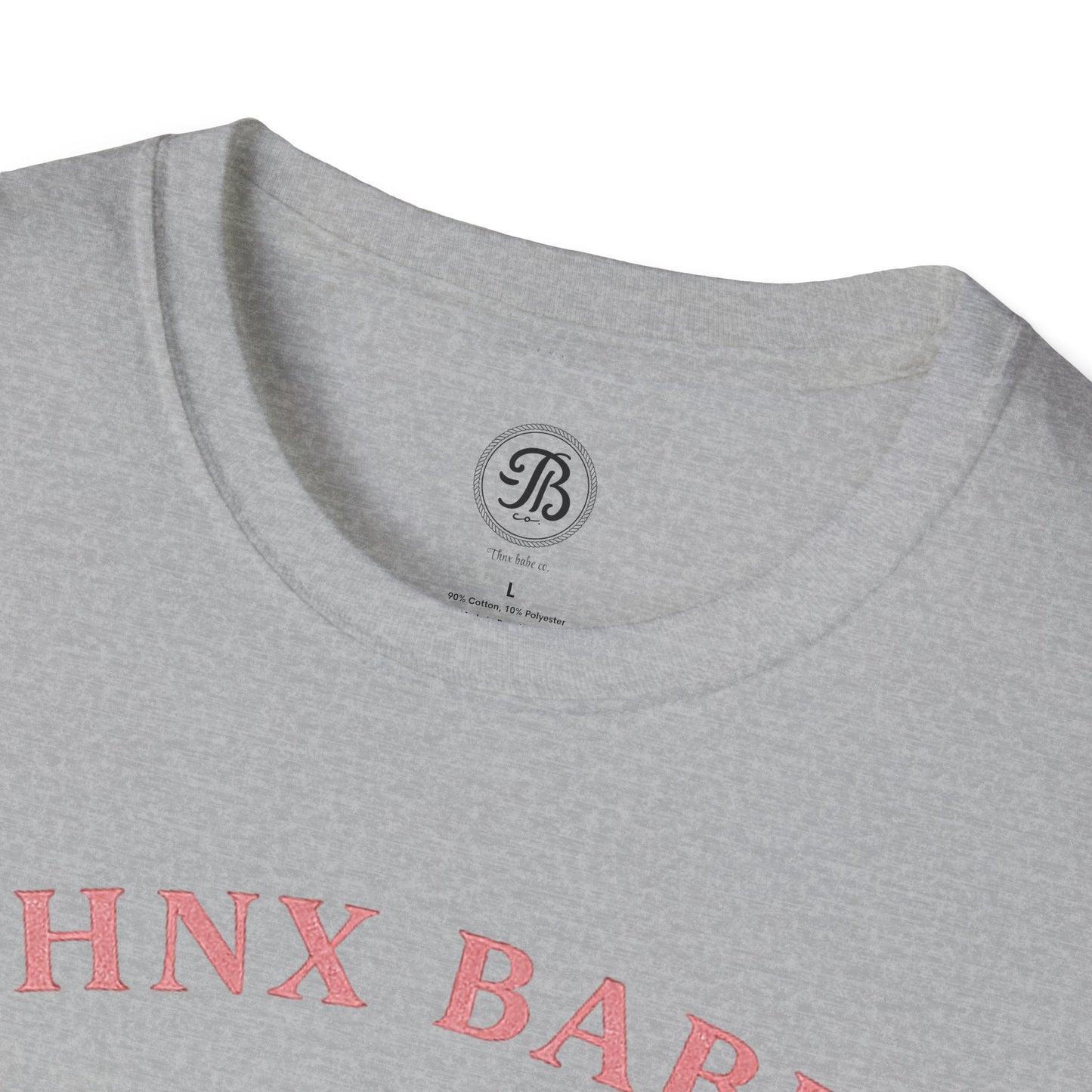 Thnx Babe Co. Vintage Logo Tee | Soft Everyday Graphic T-Shirt