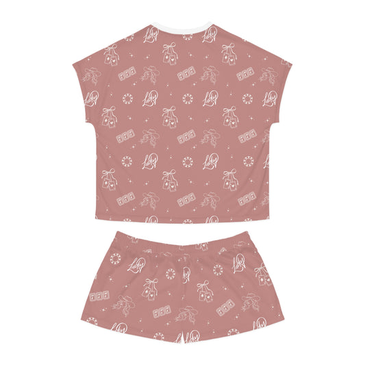 Lucky Cowgirl Women's Short Pajama Set
