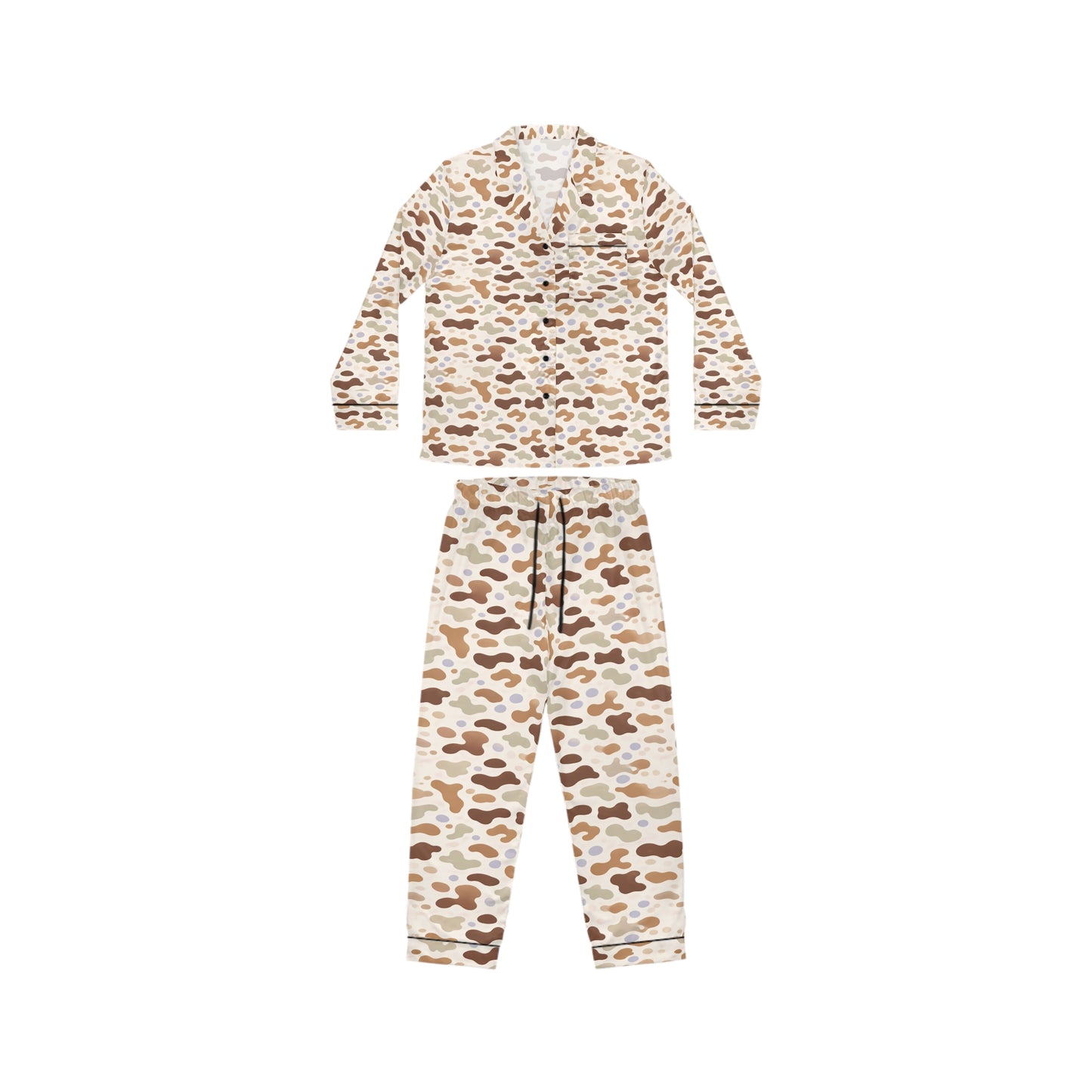Western Camo Satin Pajama Set | Women's Sleepwear